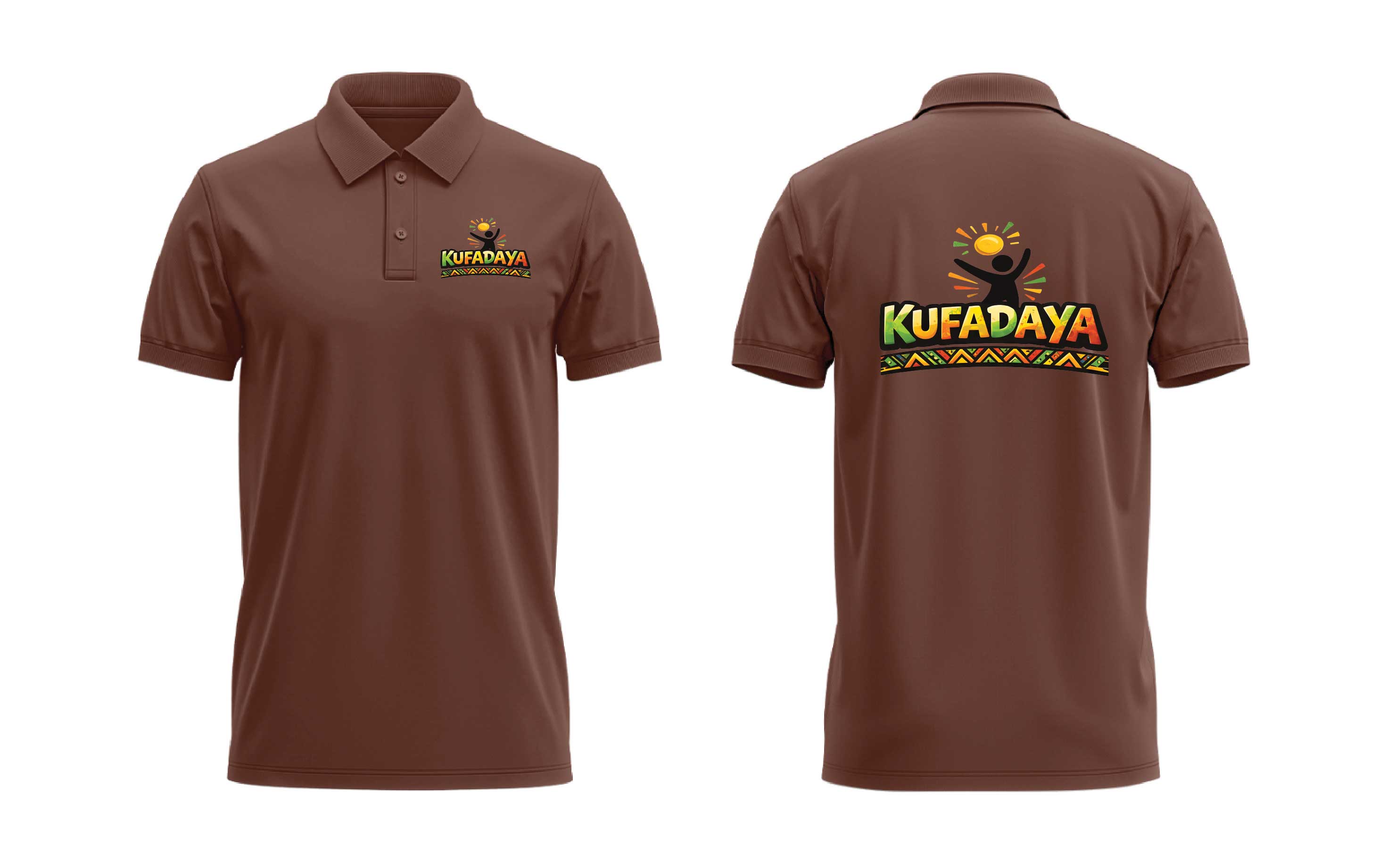 Kufadaya Polo Shirt - Brown